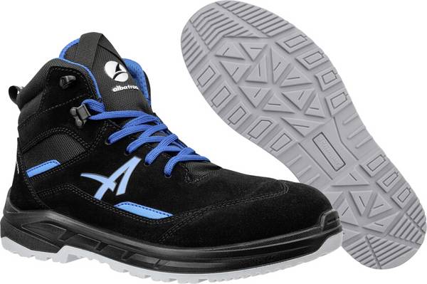 Albatros VECTOR BLUE MID S3 FO SR 637320241000037  Säkerhetsskor S3 Skostorlek (EU): 37 Svart/Blå 1 par