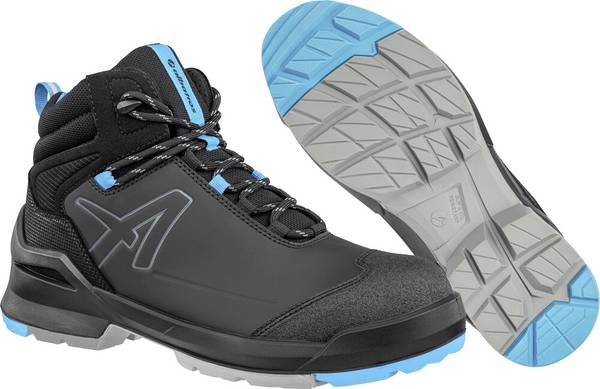 Albatros TARAVAL BLACK/BLUE XW MID S3L ESD FO SR 638041241000050  Säkerhetsskor S3L Skostorlek (EU): 50 Svart/Blå 1 par