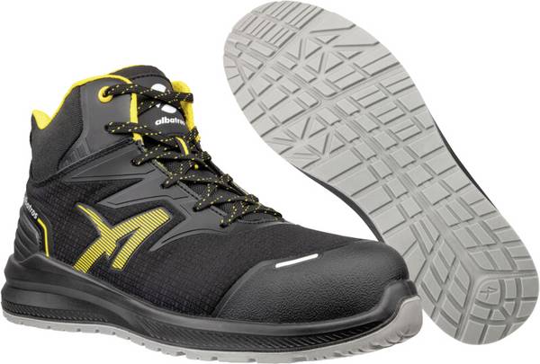 Albatros DALTON BLK/YELLOW MID S3L ESD FO SR 638810200000037  Säkerhetsskor S3L Skostorlek (EU): 37 Svart 1 par