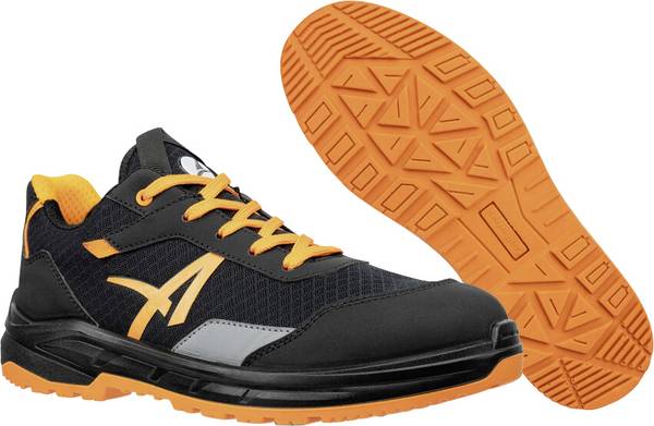 Albatros AXIS ORANGE LOW S1P FO SR 647350294000037  Säkerhetslågskor S1P Skostorlek (EU): 37 Svart/orange 1 par