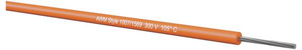 Kabeltronik 092247010 Kopplingstråd 1 x 0.22 mm² Orange 500 m
