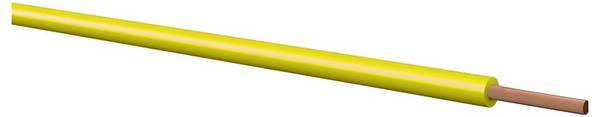 Kabeltronik 160101404 Kopplingstråd LiFY 1 x 0.14 mm² Gul 100 m