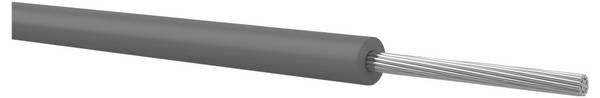 Kabeltronik 060107505 Kopplingstråd LiYv 1 x 0.75 mm² Grå 100 m
