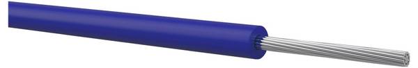 Kabeltronik 060125007 Kopplingstråd LiYv 1 x 2.5 mm² Blå 100 m