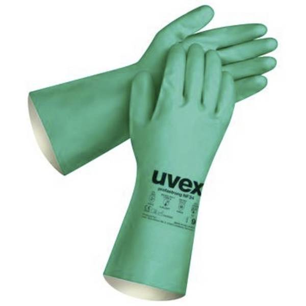 uvex 6071911 60719 Bomull Kemikaliehandskar      12 par