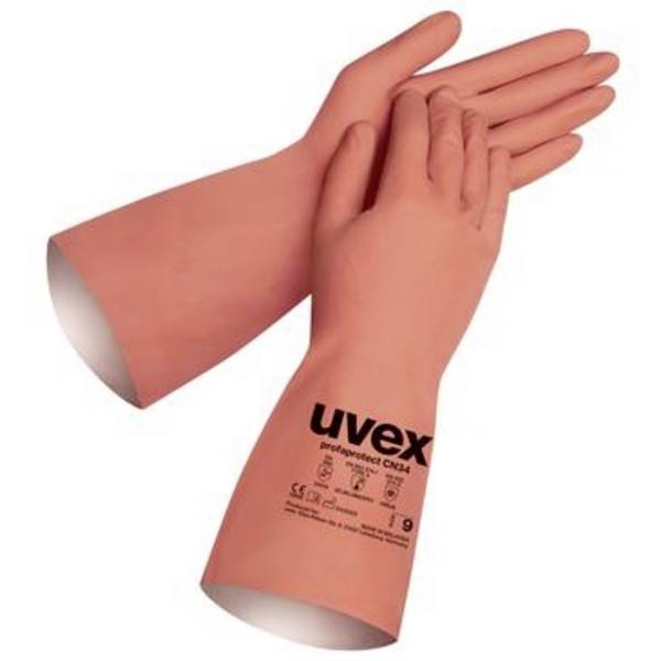 uvex 6072007 60720 Bomull Kemikaliehandskar      1 par
