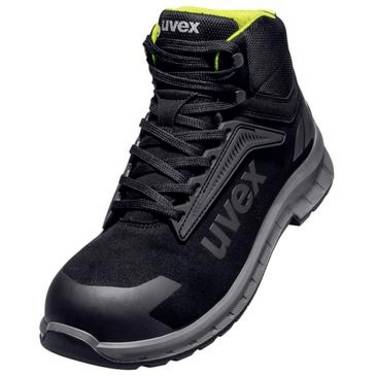 uvex 69421 6942152  Säkerhetsstövlar S3S Skostorlek (EU): 52 Svart, Gul 1 par