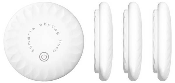 4Smarts SkyTag Duos 4-Pack Bluetooth-tracker  Vit