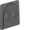 Hager Ledningsingång Grå WNA690 1 st