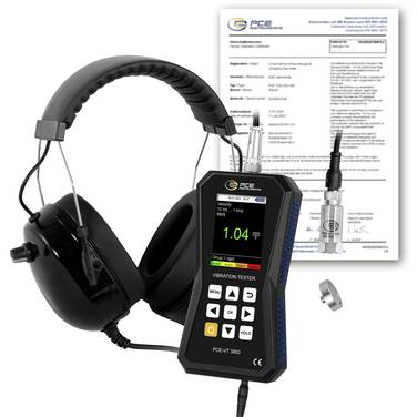 PCE Instruments  PCE-VT 3850-ICA  Vibrationssensor  ±2 %