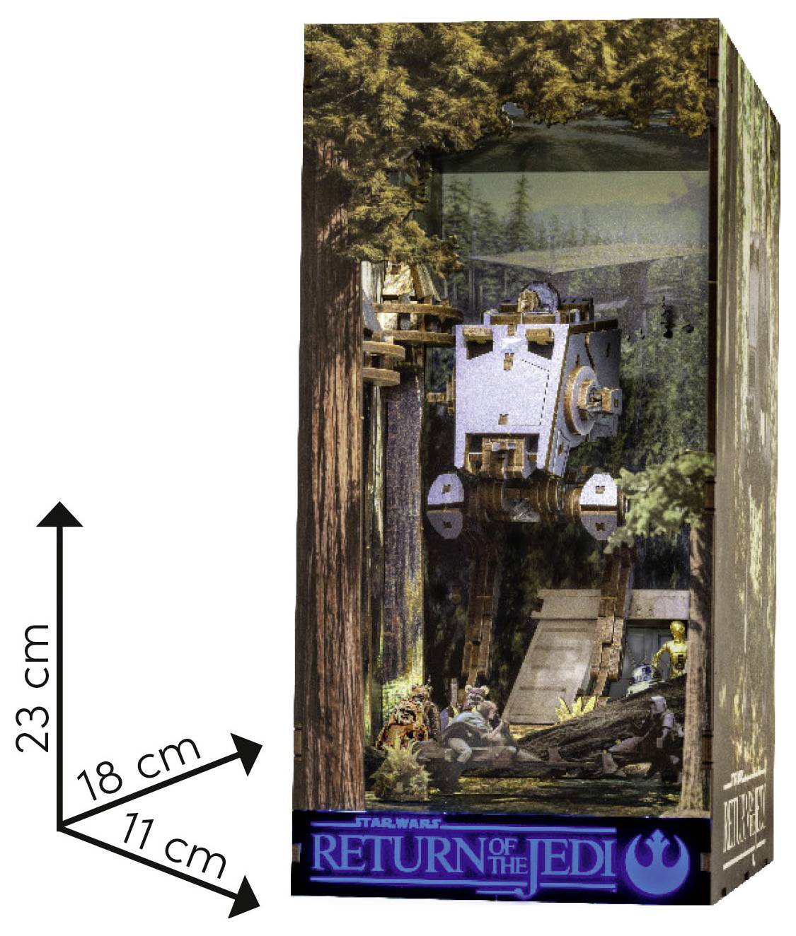 Revell Trä Tiny Adventures - Star Wars "Battle of Entor" Book Nook-2