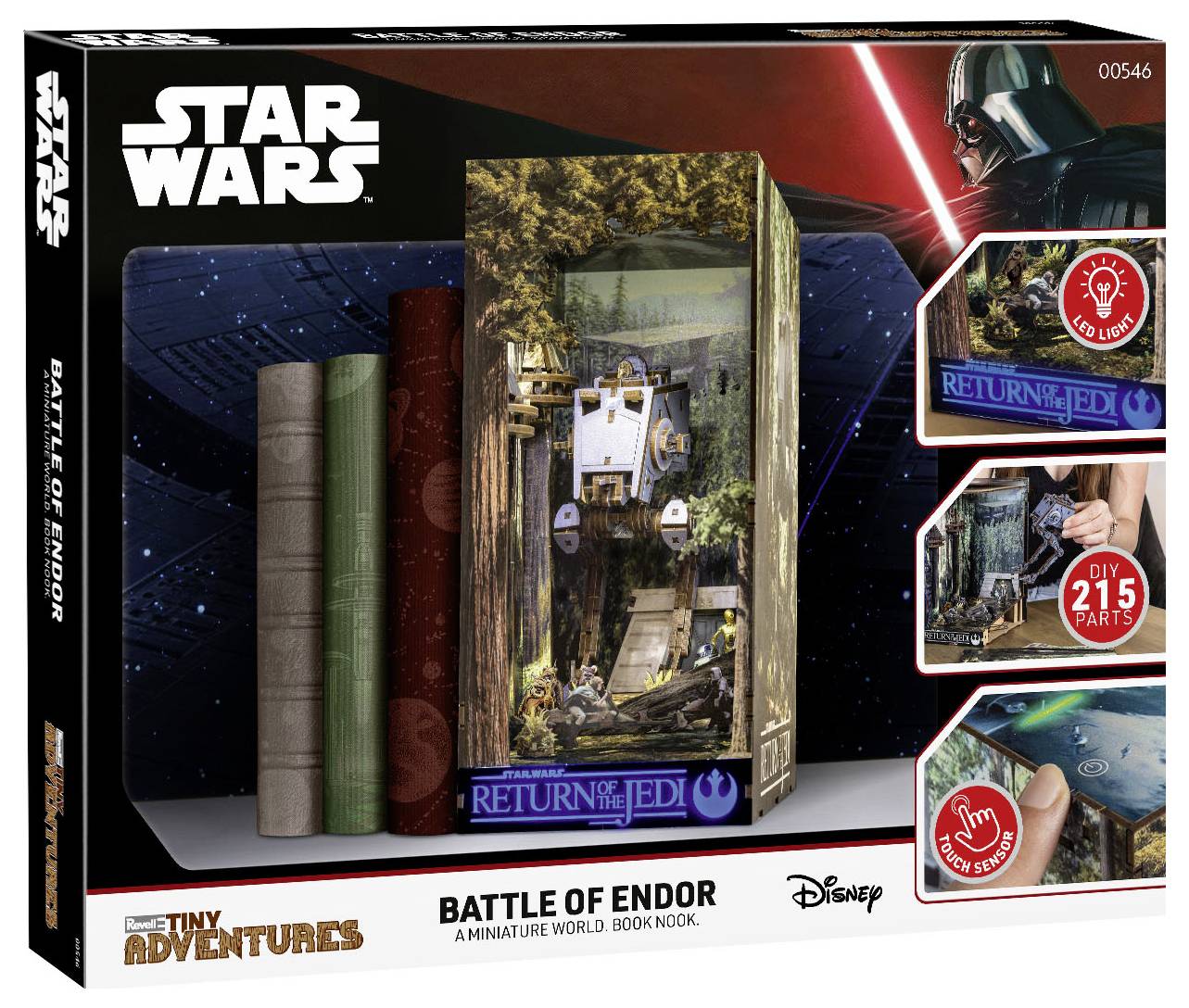 Revell Trä Tiny Adventures - Star Wars "Battle of Entor" Book Nook-9