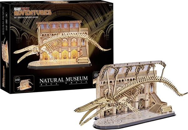 Revell Trä Tiny Adventures - Natural Museum "Blue Whale" 3D-puzzle