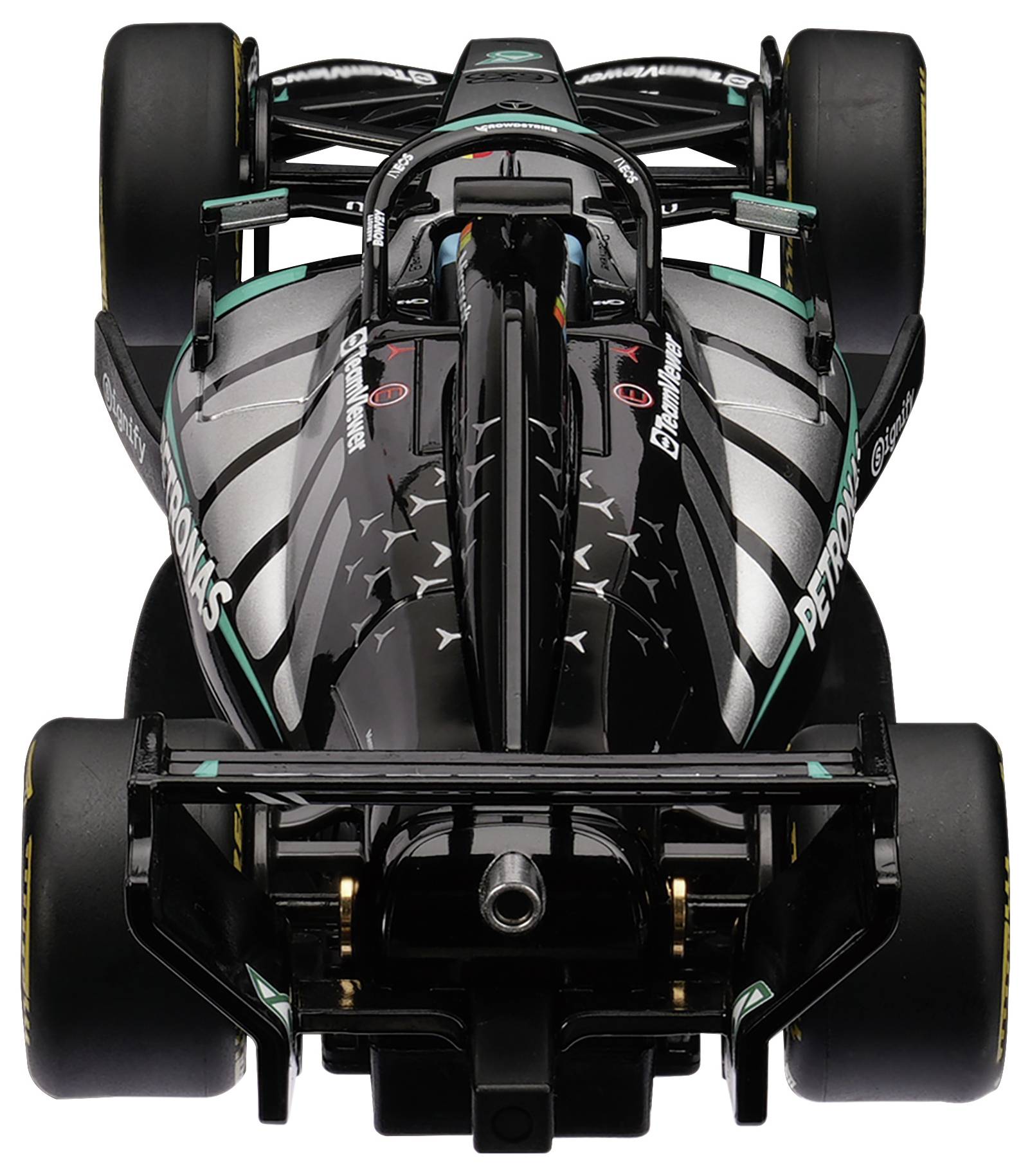 Carrera 20027854 Evolution Slotcar bil Mercedes-AMG F1 W17 E prestanda "G.Russell, nr. 63" (2026)-13