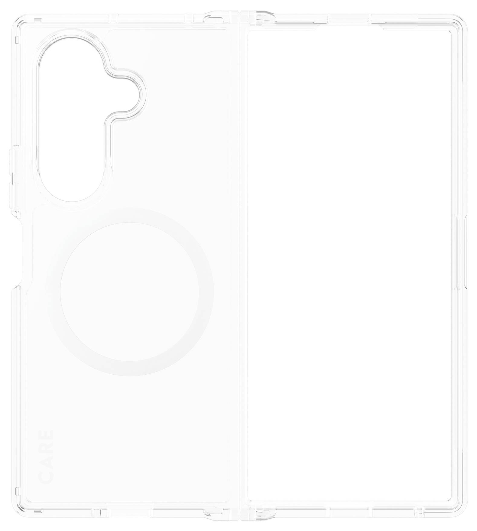 PanzerGlass CARE Urban Backcover Samsung Galaxy Z Fold 8 Ultra, Galaxy Z Fold 7 Transparent Induktiv laddning CR34717-2