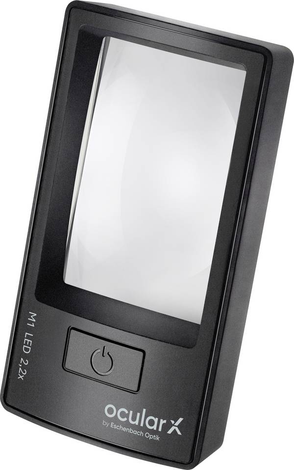 Eschenbach XM0102 ocularX M1 Lupp  Förstoringsfaktor: 2.2 x Linsstorlek: (L x B) 7.5 cm x 5 cm