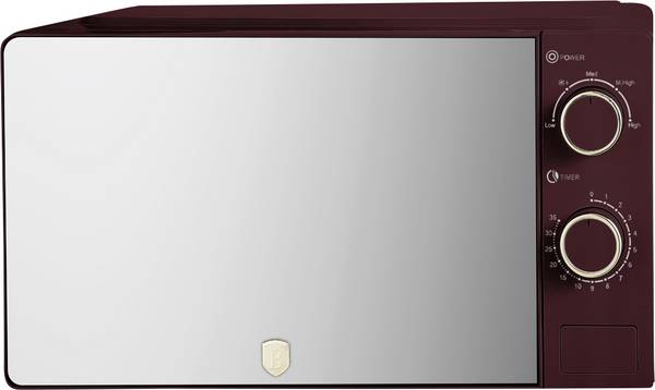 BerlingerHaus BH/9912 Mikrovågsugn Bordeaux 700 W Grillfunktion, Timerfunktion