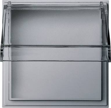 GIRA Mellanplatta Aluminium 040965 1 st