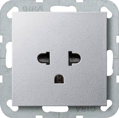GIRA Eluttag Aluminium 284026 1 st