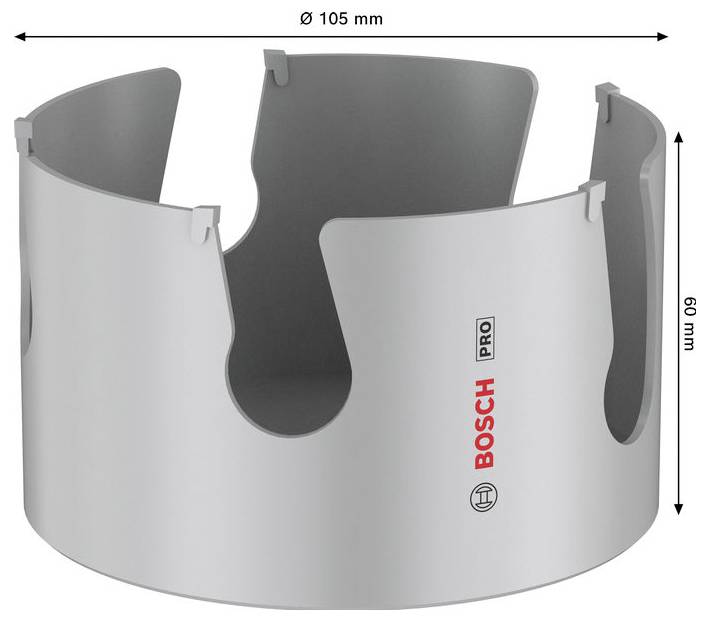 Bosch Accessories 2608594684 2608594684 Hålsåg 105 mm 1 st-4