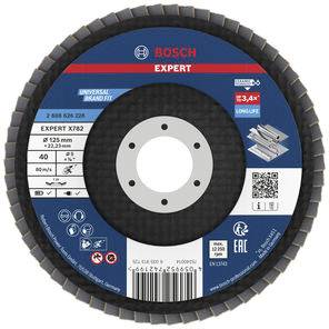 Bosch Accessories 2608626228 Klaffskiva Diameter 125 mm Kornighet=40 1 st
