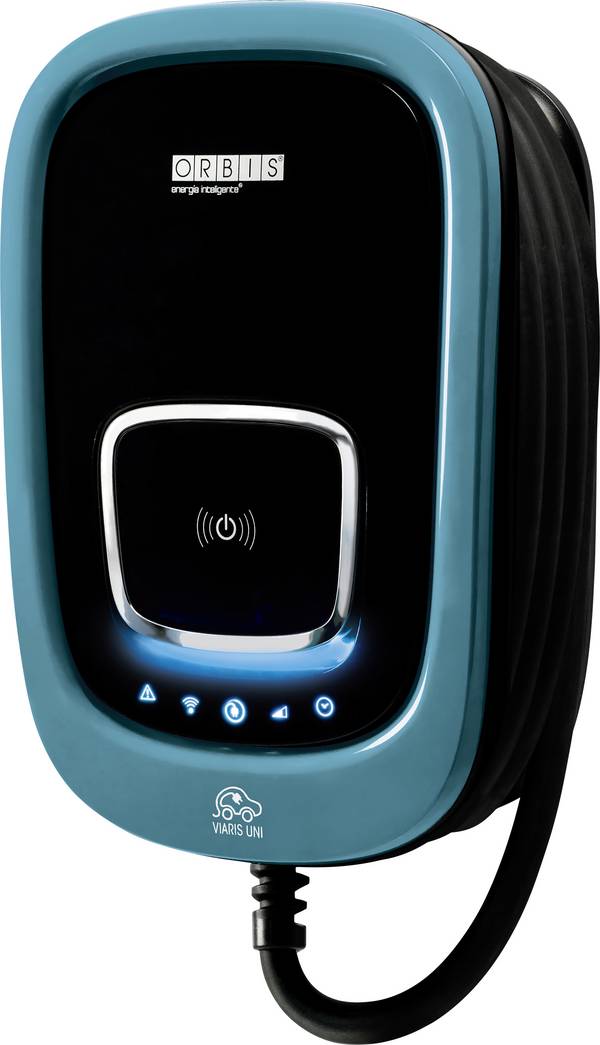 ORBIS Zeitschalttechnik Wallbox (EV-Ladestation) Wallbox Typ 2 Mode 3 32 A Antal anslutningar 1 x 22 kW RFID, App