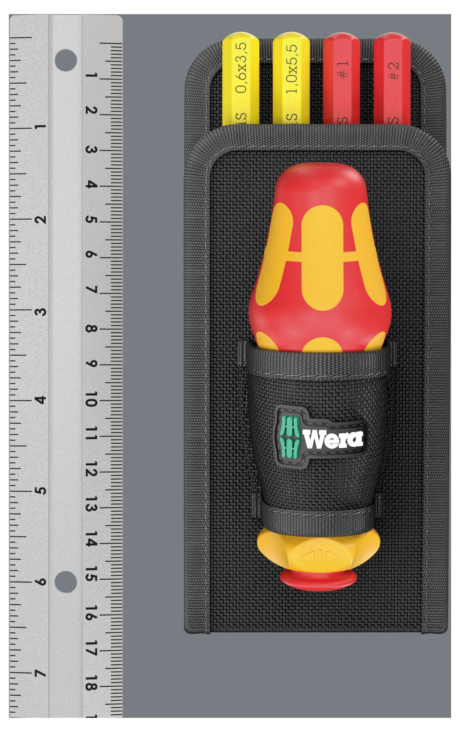 Wera VDE GO RA 3 Elektriker Utbytbara blad set Klinglängd: 157 mm-17