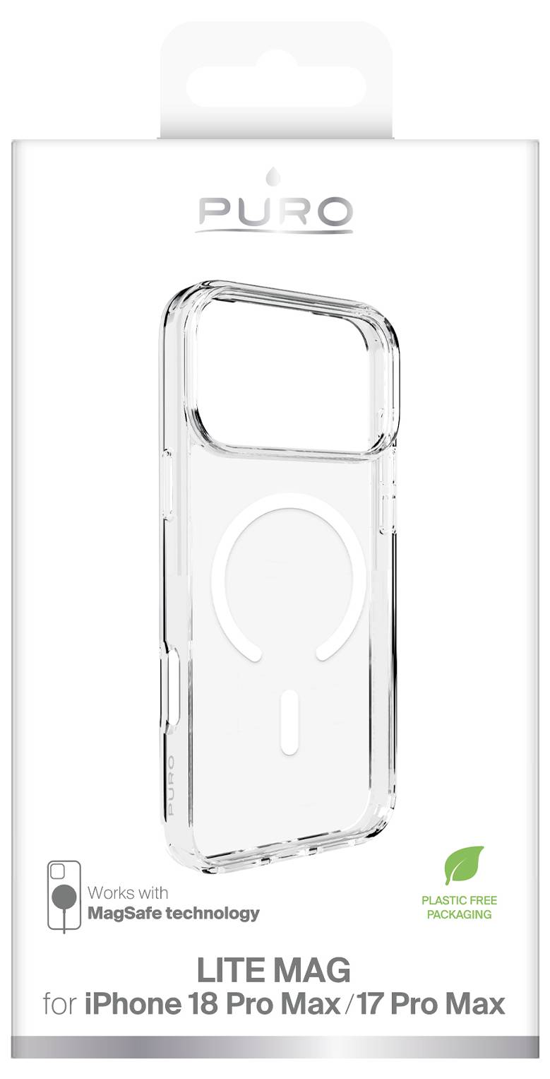 sbs mobile Lite Mag Backcover Apple iPhone 18 Pro Max, iPhone 17 Pro Max Transparent PUIPC18P69LITEMAGTR-1