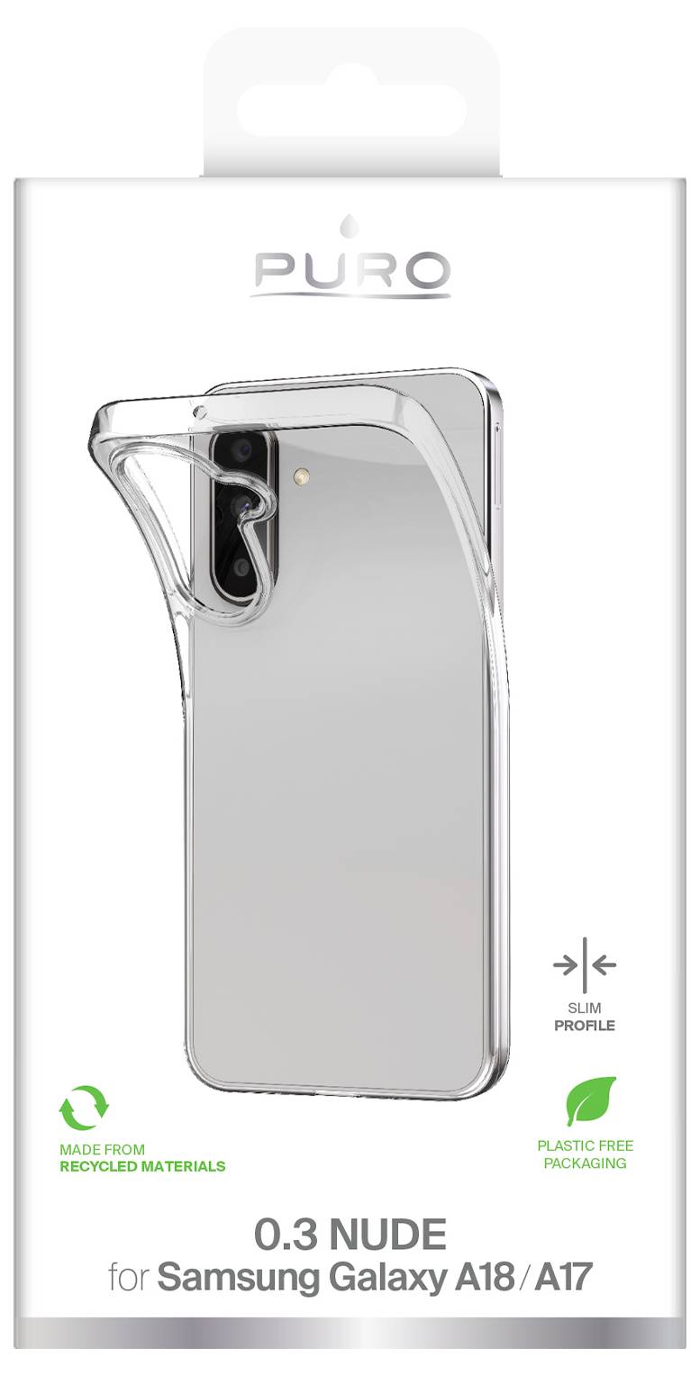 sbs mobile 0.3 Nude Backcover Samsung Galaxy A18, Galaxy A17 Transparent PUSGA1803NUDETR-1