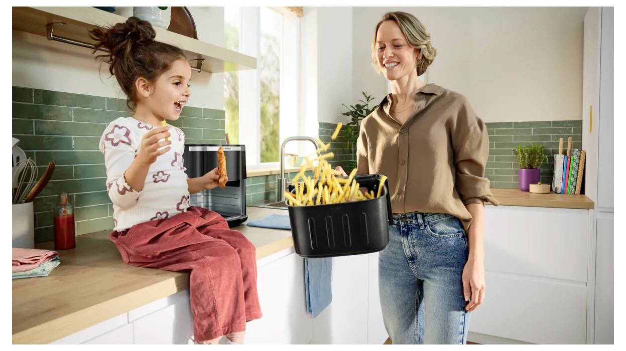 Bosch Serie 6 Varmluftsfritös 7.2 l Svart-9