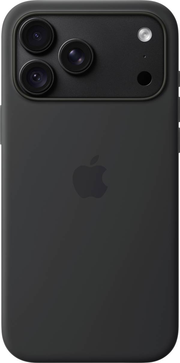 Apple Silicone Case iPhone 18 Pro Max Svart MagSafe-kompatibel MK954ZM/A