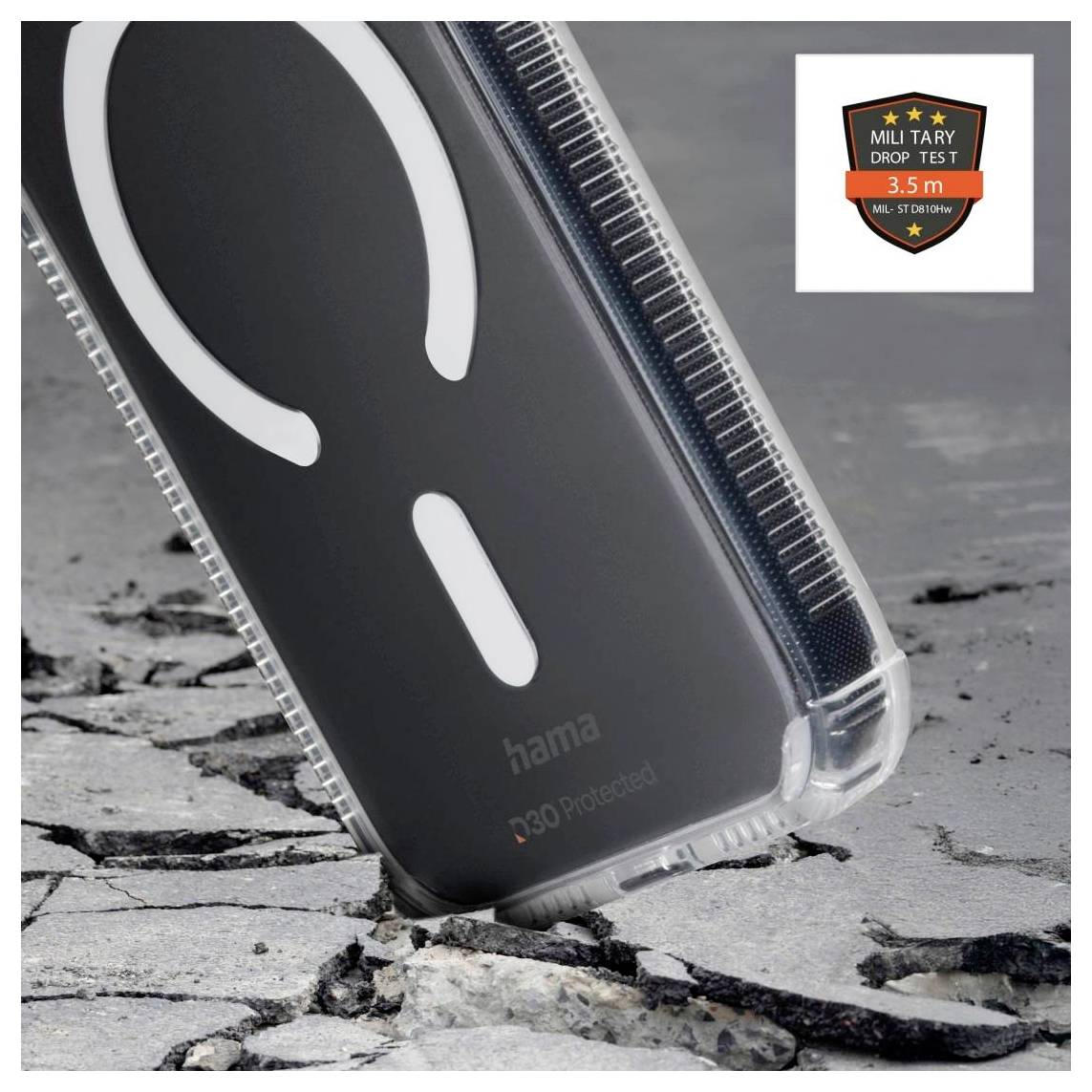 Hama Extreme Protect Cover Apple iPhone 17 Pro, iPhone 18 Pro Transparent 232439-3