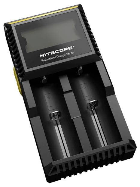 NiteCore Laddare LiIon, NiMH, NiCd 26650, 22650, 18650, 17670, 18490, 17500, 18350, 16340, 14500, AAA (R03), AA (R6), C -0
