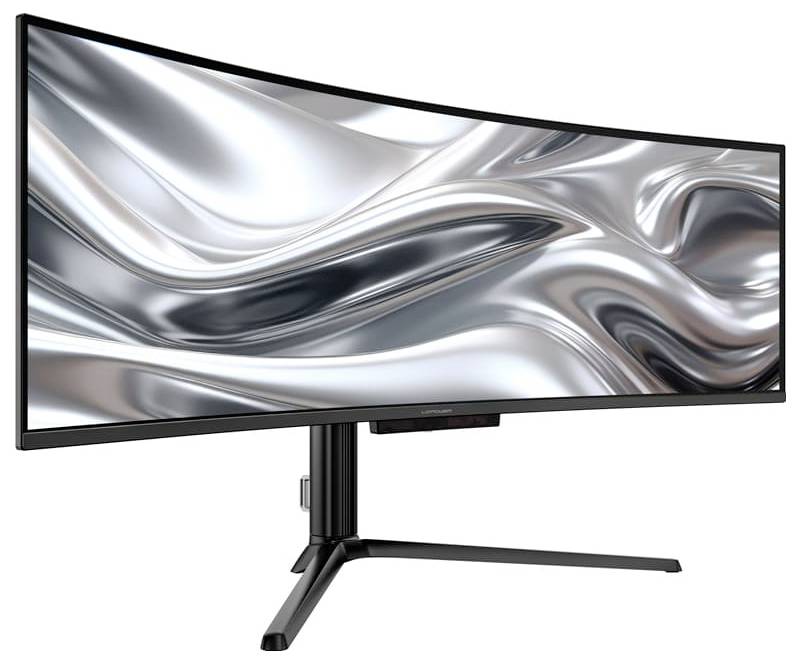 LC Power Spelskärm EEK F (A - G) 124.5 cm (49 tum) 5120 x 1440 pixel 32:9 0.03 ms-2