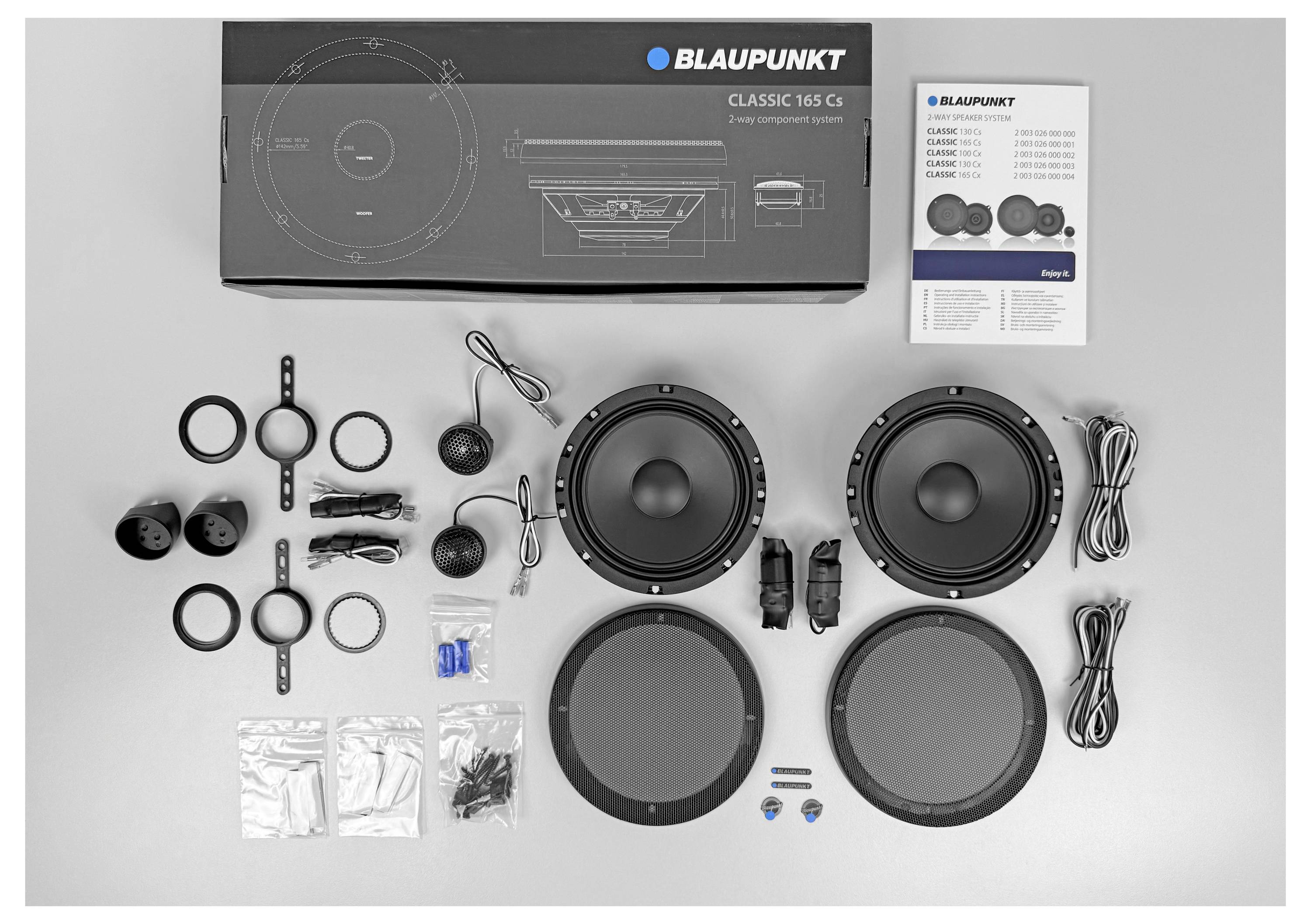 Blaupunkt Classic 165 Cx 2-vägs koaxialhögtalare 120 W Innehåll: 2 st-5