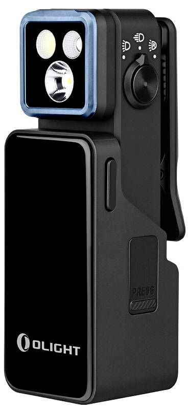 OLight Oclip 2 Pro Premium 13643 Ficklampa med bältesclip Uppladdningsbara batteri 144 h-2