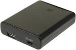 Batteribox 4x R6 med USB-utgång