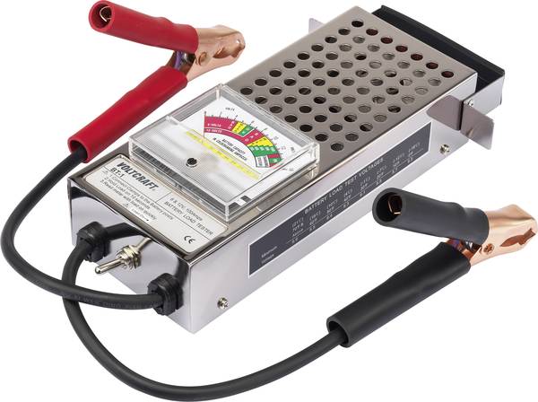 VOLTCRAFT BT-1 Bil-batteritestare 295 mm x 180 mm x 60 mm ...