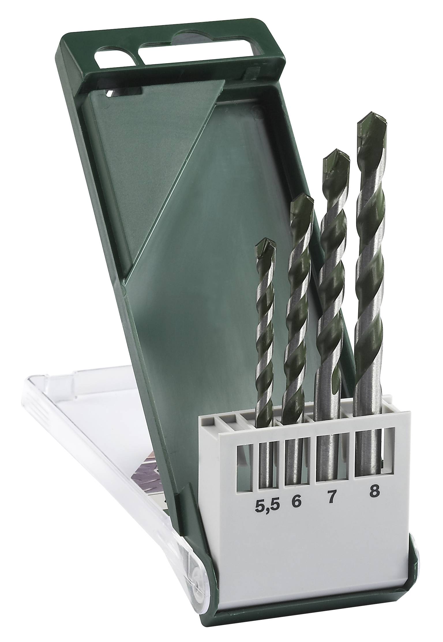 Bosch Accessories DIY multi 2609255481 Hårdmetall Multiborrset 4 delar 5.5 mm, 6 mm, 7 mm, 8 mm Cylinderskaft 1 set