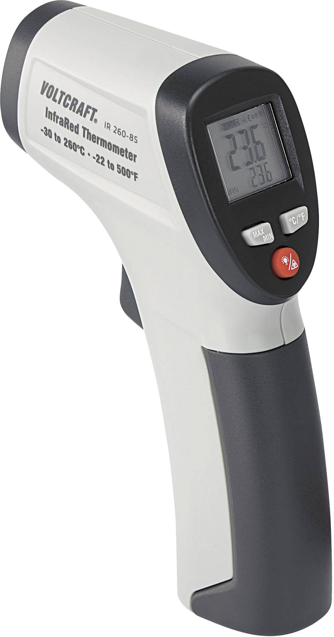 VOLTCRAFT IR 260-8S IR-termometer Optik 8:1 | Conrad.se