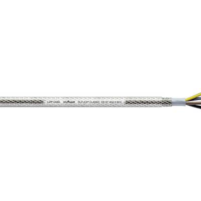 'Strömax Classic' kabel med PVC-isolering och grå yttermantel, lämplig för 90°C. Innehåller flera färgkodade kopparledare.