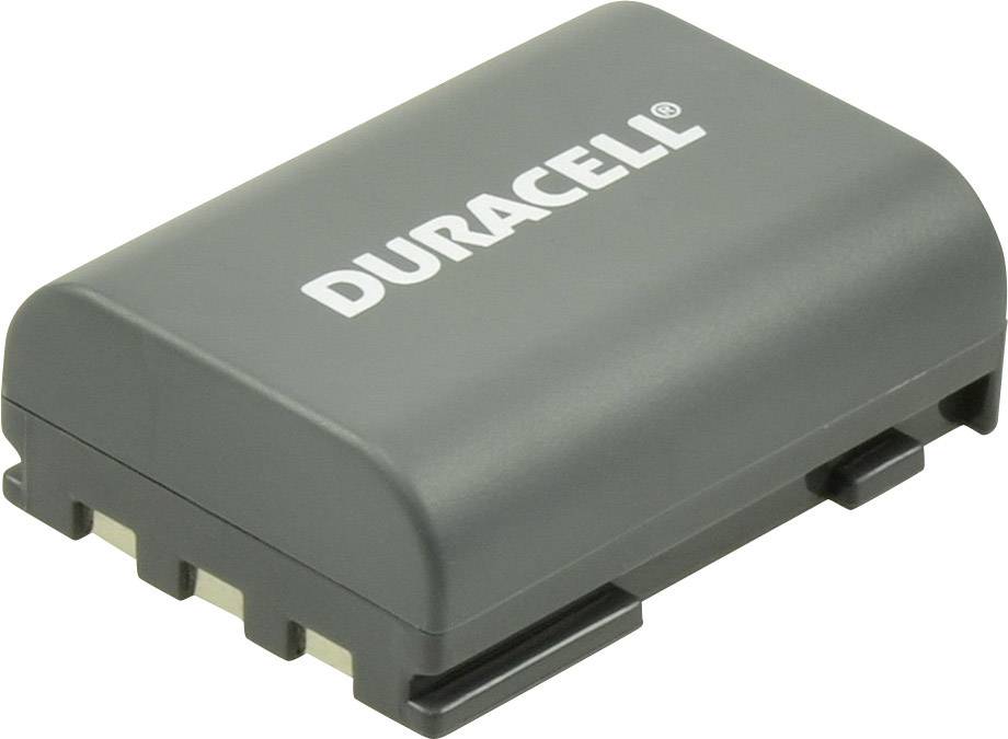 Grå Duracell-batteri med avrundade hörn.