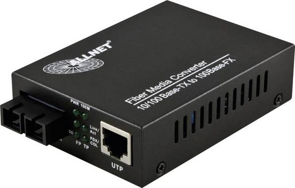 Allnet ALL-MC102-SC-MM LAN, SC Simplex Mediakonverter 100 MBit/s