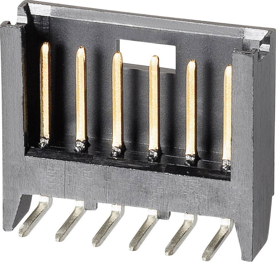 TE Connectivity Stiftlist (standard) AMPMODU MOD II Totalt antal poler 12 Rastermått: 2.54 mm 280523-1 1 st