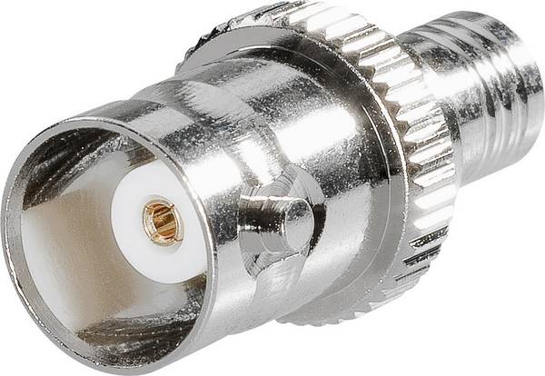 TRU COMPONENTS  1579530 SMB-Adapter SMB-stiftdon - BNC-anslutning  1 st