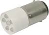 CML Innovative Technologies 1864035W3 LED-signallampa Kallvit BA15d 24 V/DC, 24 V/AC 2400 mcd