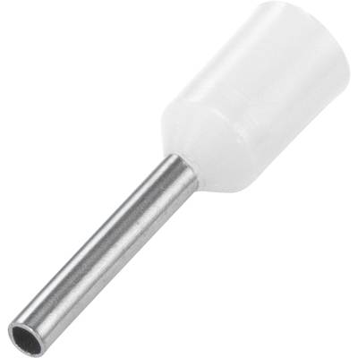 Vogt Verbindungstechnik 460208 Ändhylsa 0.75 mm² Delisolerad Vit 100 st ...