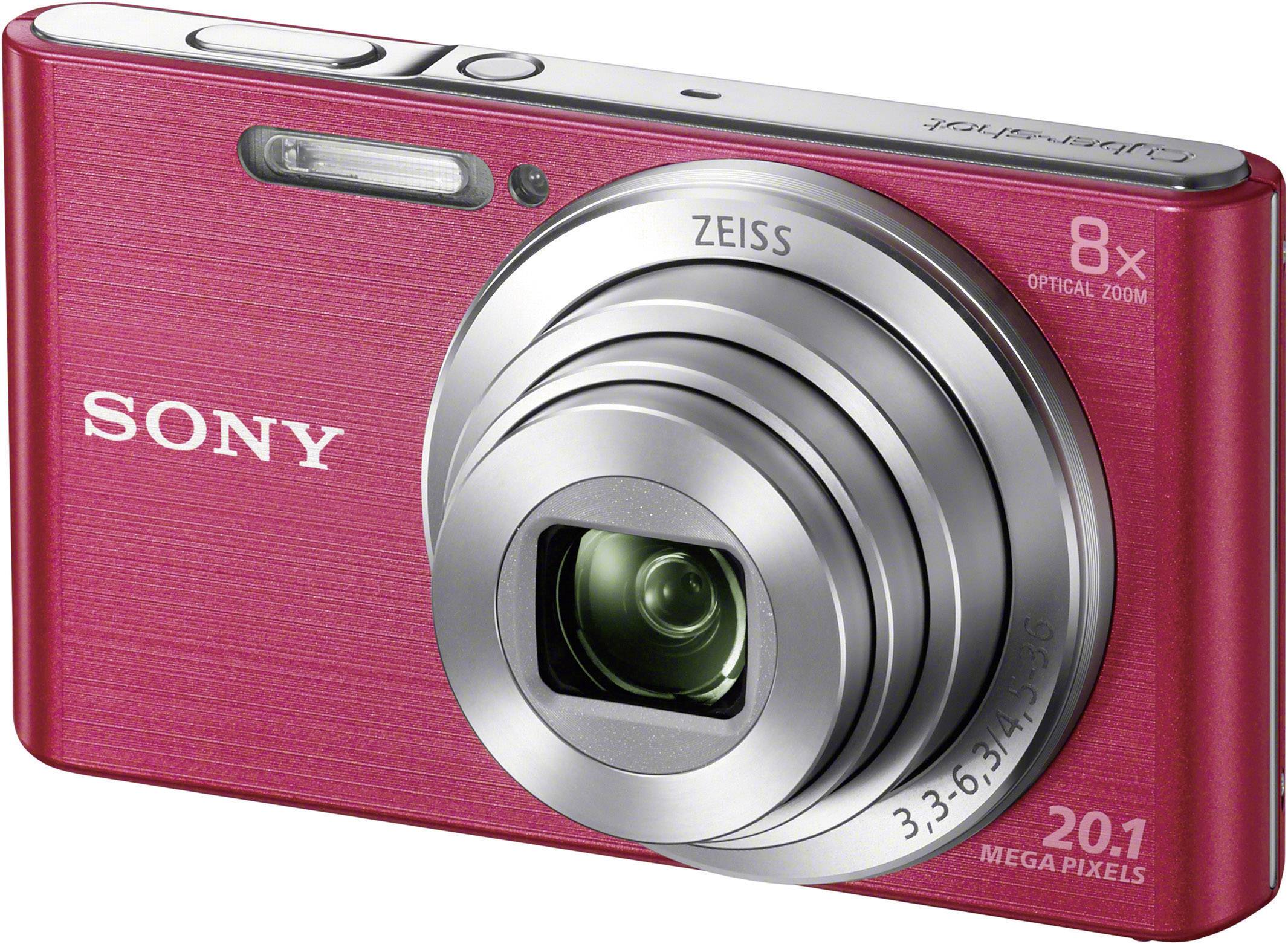 Sony CyberShot DSCW830P Digitalkamera 20.1 Megapixel Zoom (optisk) 8