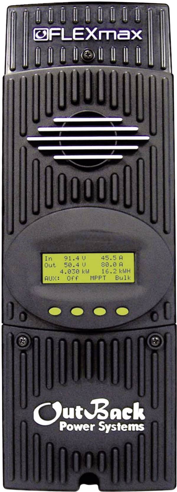 OutBack Power Outback FLEXmax FM 80 Solenergi laddningsstyrenhet  12 V, 24 V, 36 V, 48 V, 60 V 80 A