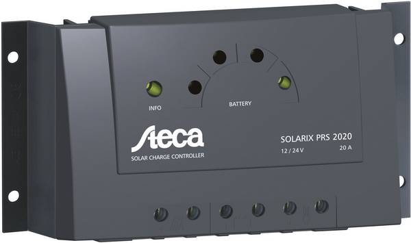Steca Solarix PRS 2020 Solenergi laddningsstyrenhet Serie 12 V, 24 V 20 A